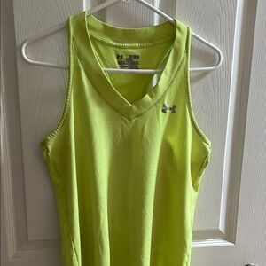 Under Armour Women's Bright Green Tank Top